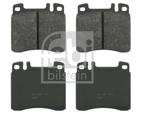 16249 FEBI BILSTEIN Kit pastiglie freno, Freno a disco 