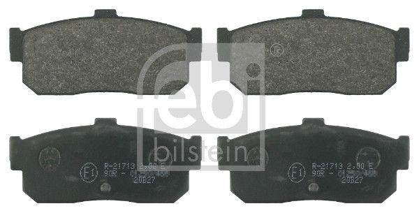 16271 FEBI BILSTEIN Kit pastiglie freno, Freno a disco 