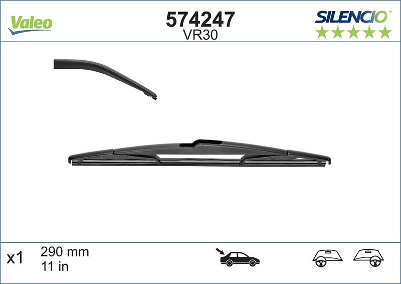 574247 VALEO Spazzola tergi 