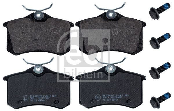 116045 FEBI BILSTEIN Kit pastiglie freno, Freno a disco 