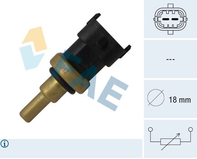 33495 FAE Sensore, temperatura refrigerante 