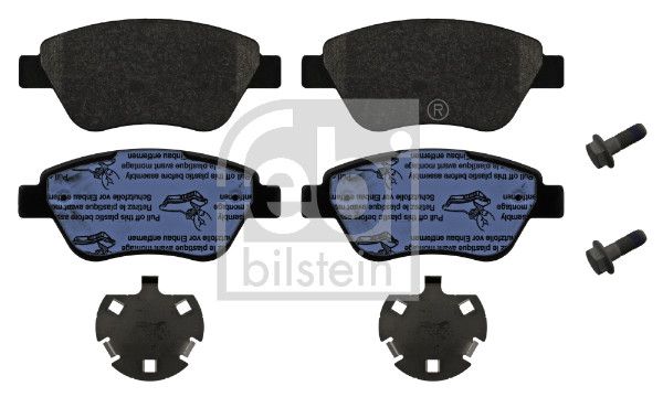 16859 FEBI BILSTEIN Kit pastiglie freno, Freno a disco 