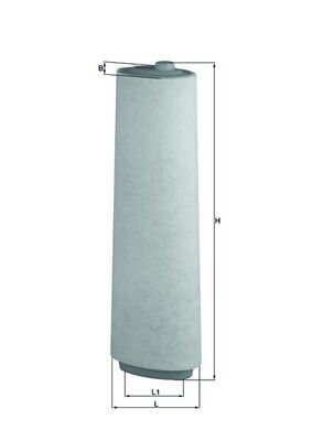LX818 KNECHT Filtro aria 