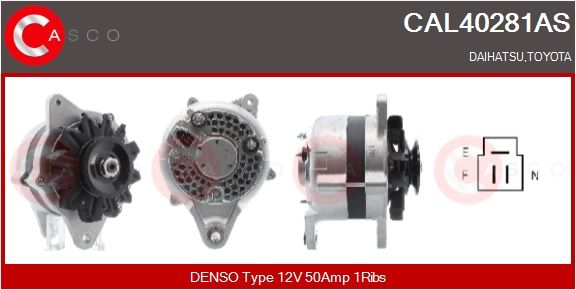 CAL40281AS CASCO Alternatore 