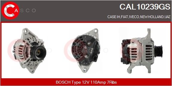 CAL10239GS CASCO Alternatore 